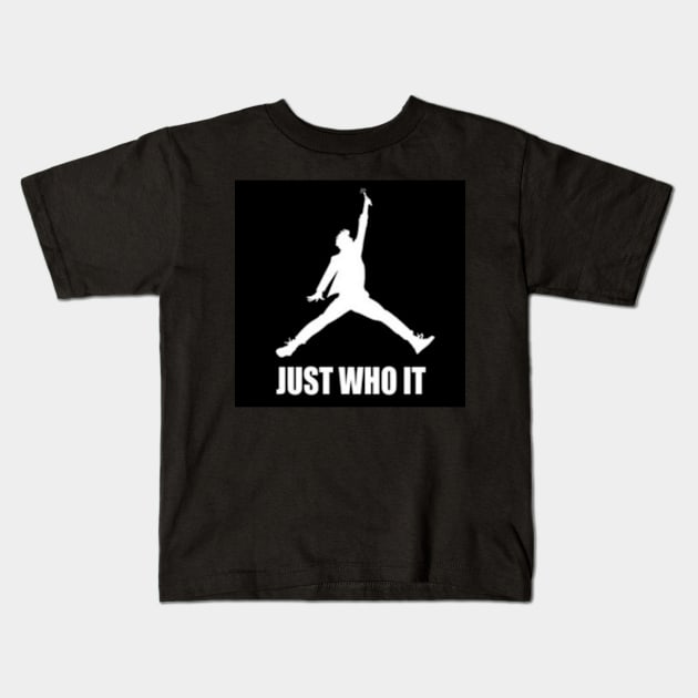 just who it Kids T-Shirt by Misshearthlife